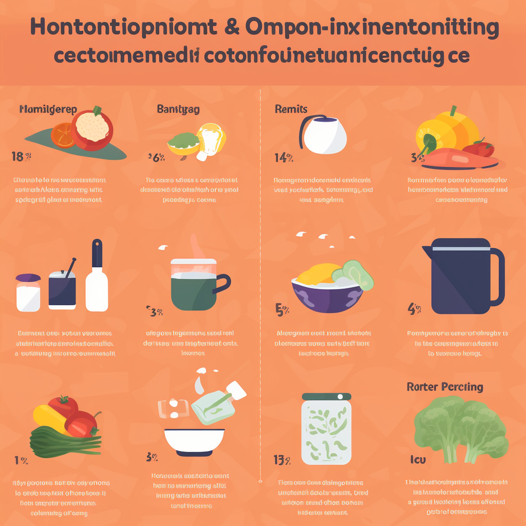 Infographic highlighting the advantages of cooking at home, including cost comparisons, portion control and nutrient retention